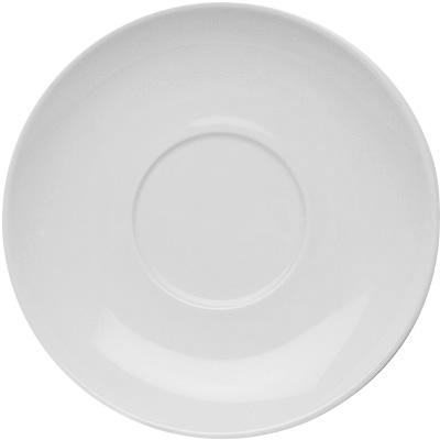 CAMEO, WHITE, SAUCER, 6