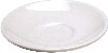 [ CAC UNDECORATED, AD SAUCER, 4-7/8" ]