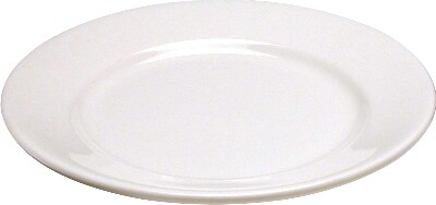 CAC UNDECORATED, PLATE#10, 10-1/2