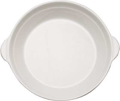 [ PLATE, ROUND W/ HANDLES,  8