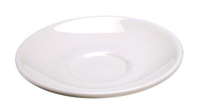 [ B'FLO UNDECORATED, AD SAUCER - ]
