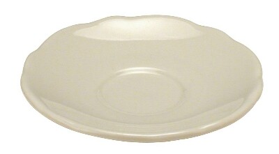 [ CAPRICE UNDECORATED, AD SAUCER ]