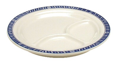 [ CLASSIC PEONY, PLATE, 3 COMPAR ]