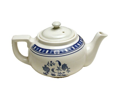 [ CLASSIC PEONY, TEA POT, 38 OZ  ]