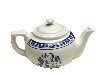 [ CLASSIC PEONY, TEA POT, 38 OZ ]