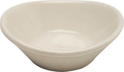 [ SAUCE DISH, BONE WHITE, 3