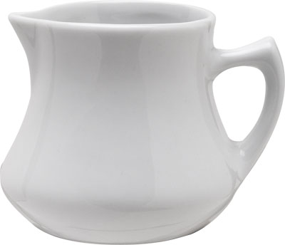 [ CREAMER, PLAIN WHITE, 5 OZ - T ]