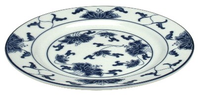 TATTONG, BLUE LOTUS, PLATE, 18