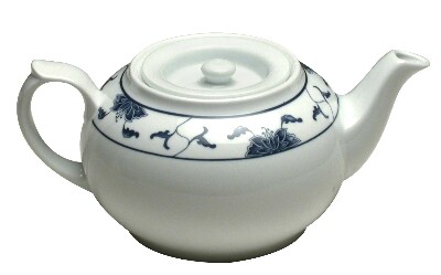 [ TATTONG, BLUE LOTUS, TEA POT,  ]