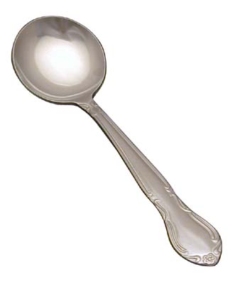 [ LARGE SOUP SPOON, ELEGANCE PAT ]