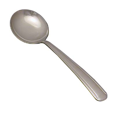 [ LARGE SOUP SPOON, DOMINION PAT ]