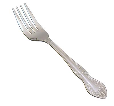 [ DINNER FORK, BLOSSOM PATTERN - ]