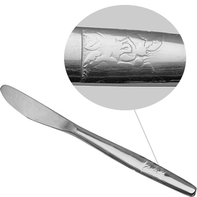 [ DINNER KNIFE, FLOWER - TTFR001 ]