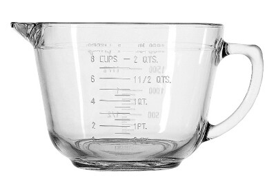 [ 81605 BATTER BOWEL, GLASS, 64  ]