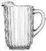 [ 664U WATER PITCHER, GLASS, 64 OZ ]