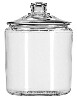 [ 69349T STORAGE JAR W/COVER, GLASS, 1 GAL ]