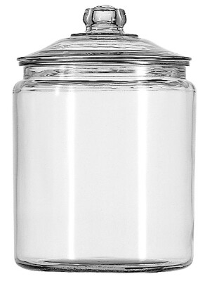 [ 69372T STORAGE JAR W/COVER, GL ]
