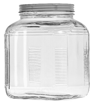 [ 44481 CRACKER JAR, GLASS, 1 GA ]