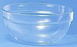 [ 8073112 BOWL, GLASS, 64 OZ., 8 ]