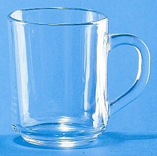[ 8055969 CLEAR MUG, GLASS, 8-1/ ]