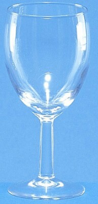 [ 8010647 TALL WINE GLASS, 6-1/2 ]