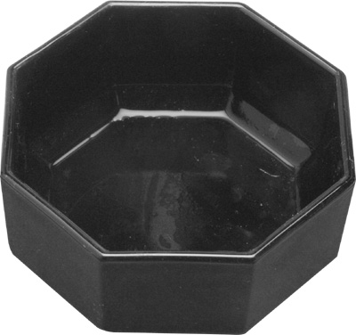[ 7968940 BLACK BOWL, GLASS, 6 O ]