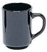 [ 7964016 MUG, BLACK, GLASS, 8-1 ]