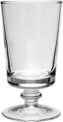 [ 8036 FOOTED HI-BALL GLASS,  8  ]