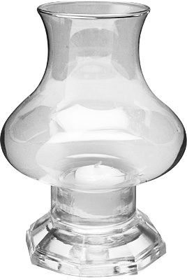 [ 61625 CANDLE LAMP, GLASS - TTG ]