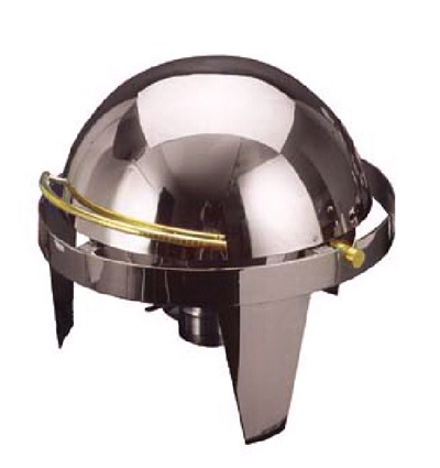 [ CHAFER, ROLL-TOP, ROUND, 6 QT  ]