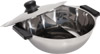 [ FONDUE DIVIDED POT, S/S,  9.25" D ]