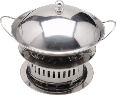 [ FONDUE POT SET, S/S, 10