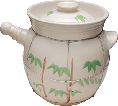 [ SOUP POT, CERAMIC, 1-HANDLE, W ]