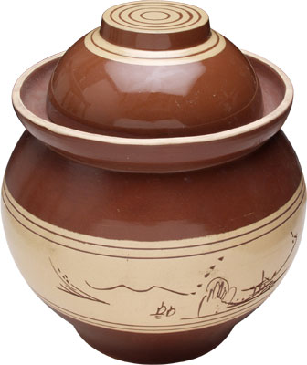 [ SOUP POT, CERAMIC, LANDSCAPE,  ]