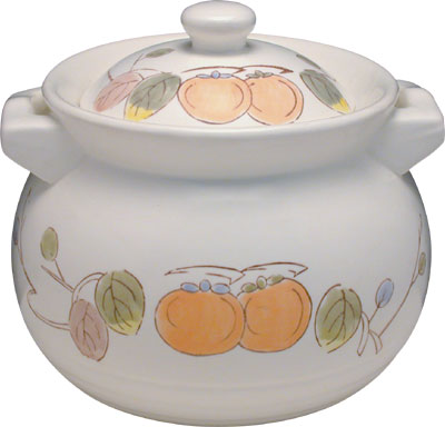 [ SOUP POT, CERAMIC, NO.049, 9.5 ]