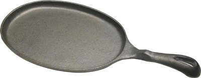 [ SIZZLING PLATTER, CAST IRON, 9 ]