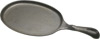 [ SIZZLING PLATTER, CAST IRON, 9.25"X6.75" ]