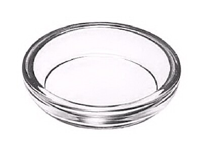 [ ASH TRAY,GLASS,3-3/4
