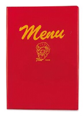 [ MENU COVER,  8-1/4