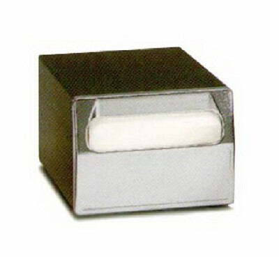 [ NAPKIN DISPENSER,CHROME/BLACK, ]