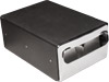 [ NAPKIN DISPENSER,CHROME/BLACK,7.5"X11" ]