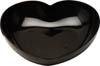 [ BOWL, MEL., HEART, 12", BLACK ]