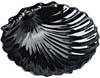 [ BOWL, MEL., SCALLOP SHELL, 15", BLACK ]