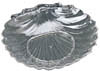 [ BOWL, MEL., SCALLOP SHELL, 15", CLEAR ]