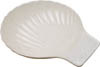 [ BOWL, MEL., SCALLOP SHELL, 9", WHITE ]