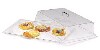 [ TRAY, MEL.,RECTANGULAR,20"X13",CLEAR ]