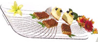 [ TRAY, MEL.,RECTANGULAR,22