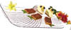 [ TRAY, MEL.,RECTANGULAR,19-1/2"X13",CLEAR ]
