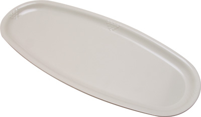 [ PLATE, MEL., BONE WHITE, 24