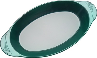 [ PLATTER, MEL, GREEN, 7-1/2